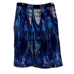 Veronica Maine Pleated Printed Skirt with Pockets Womens Sz 10 AU (*US Sz 6*)